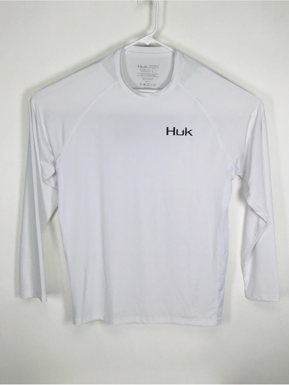Huk men’s long sleeve performance tee shirt large